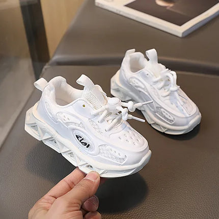 Baby Shoes2023 Spring Autumn New Boys and Girls Light Up Clunky Sneaker Small and Medium-sized Children's Soft Soled Baby Shoes