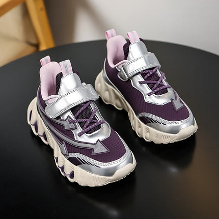 2025 Hot Selling Outdoor Anti Slip Childrens Sports Shoes Lightweight Comfortable Running Shoes Rebound Campus Casual Shoes