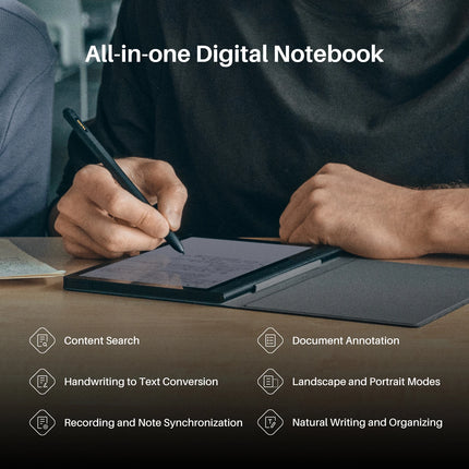 HUION Note E Android Tablet Electronic Notebook 8.4 Inch All-in-one Note-taking Reading Drawing Tablet, Battery-free Pen