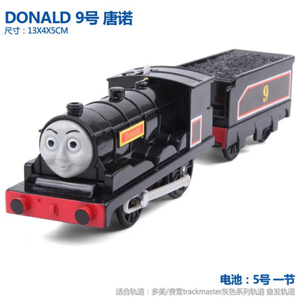 NO BOX 1:43 Thomas And Friend Alloy Magnetic Train Track Locomotive Toby Emily Petcy Duck Train Model Boy Educational toy Gift