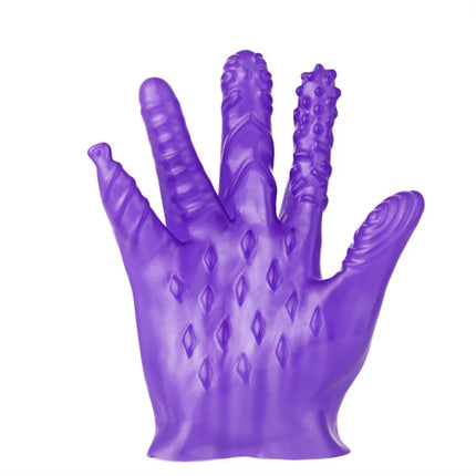Finger Gloves Breast Nipples Massage Clitoris Vagina Stimulator Sex Gloves Masturbation Orgasm Sex Toys For Couples Women