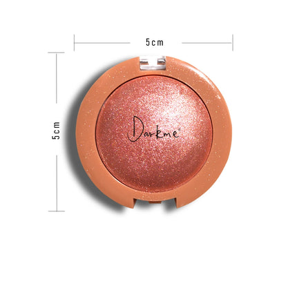 4 Color Highlighter Pearlescent Baked Brightening Blush Powder Cheek Tint Blusher Contour Highlighter Face Shadow Shimmer Rouge