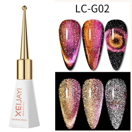 Cat's Eye Series Flash Nail Polish Gel Semi Permanent Quick-drying Phototherapy Glue Soak Off UV LED Varnish Manicure Decoration