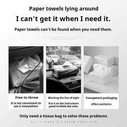 Car tissue box, fashionable leather multi-functional tissue box For Volkswagen VW GTI Passat Polo Golf 3 Jetta Tiguan Touran