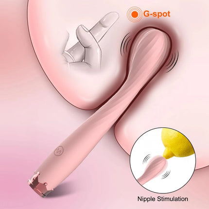 G Spot Vibrator for Women Nipple Clitoris Stimulator Massager Anal Dildo Wand Vagina Masturbator Sex Toys for Adult