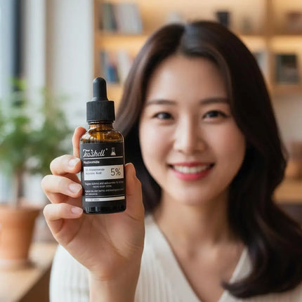 Teashell Serum 5% Niacinamide & Arbutin 30ml Fade Dark Spots Skin Moisturizing Hydration Sensitive Skin