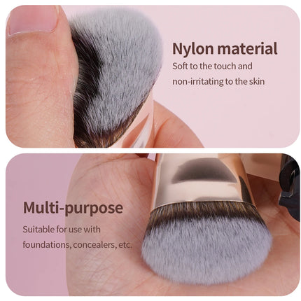 MAANGE Contoured Foundation Brush Foundation Makeup Brushes Face Brush For Liquid Or Cream Foundations Makeup Tool for Beauty