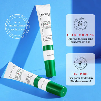 Salicylic Acid Face Cream Acne Creams Mark Repair Firming Moisturizing Blackhead Remover skincare Facial Cream