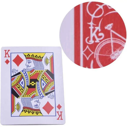 Jeu de cartes truqué (Stripper Deck) - poker, tours de magie, accessoires de magie de close-up, tour de magie facile, jeux de société, cadeau pour enfant