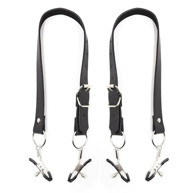 BDSM Labia Spreader Clip Nipple Clitoris Clamps SM Bondage Kit Adult Games Vagina Stimulator G-Spot Massage Sex Toys For Women