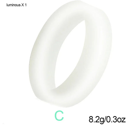 Cock Ring Durable Silicone Penis Rings Male Delayed Ejaculation Rubber Rings Sex Toy For Men Couple Stretcher Scrotum Rings