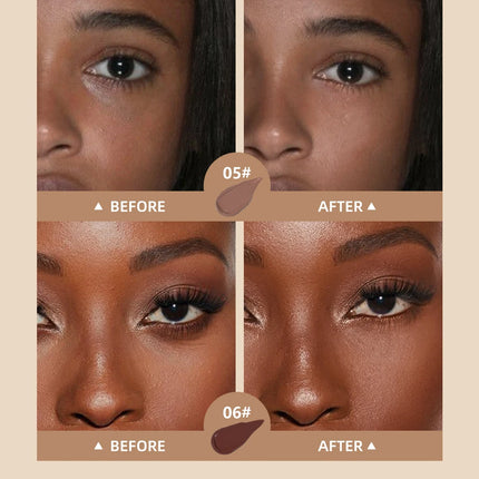 YOUNG VISION Matte Finish Soft-Focus Concealer Brightens complexion Waterproof Contouring concealer for sculpted definition