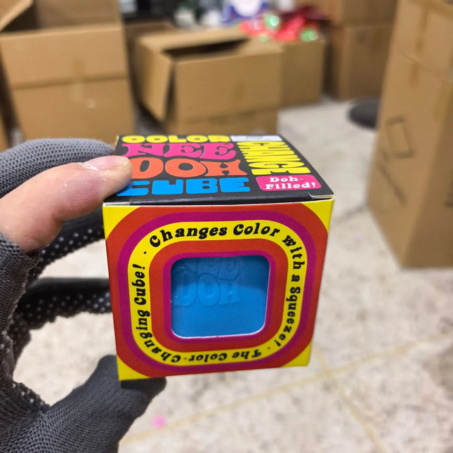 New Soda Color Scheme Needoh Nice Cube Suptid Squish Soft Stress Relief Squeeze Fidget Toy With Color Box Surprise Puzzle Gifts