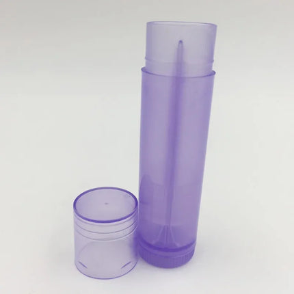 100/200pcs 5g Lipstick Tube Lip Balm Containers Empty Cosmetic Containers Lip Gloss Tubes With Caps Container for Travel Makeup