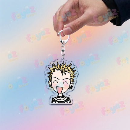 Cute Anime Nana Keychain for Accessorie Bag NANA Chibi Farming Charm Keyrings Jewelry Friends Oosaki Nan Manga Gifts