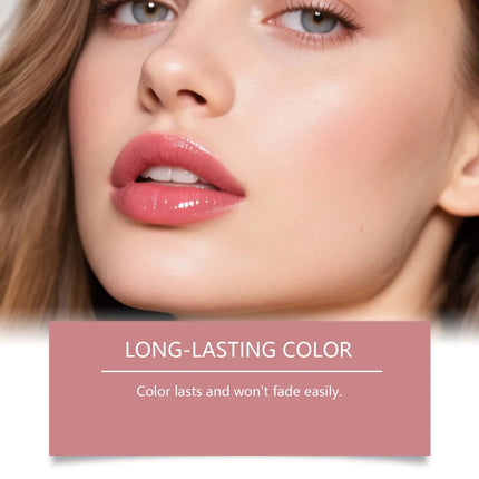 Pink Sakura Cream Blush Makeup Natural Cheek Tint Long Lasting Hydrating Lightweight Blusher Stick  Smooth Comfortable to Wear