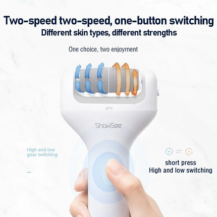 Showsee Electric Foot File for Heel B1-W