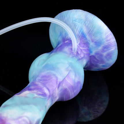 NNSX Ejaculation Dildo with Strong Sucker Wolf/Dog Anal Plug Silicone Adult Sex Toy Anal Dilator G-spot Massage Masturbation