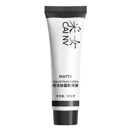 Professional White Face Foundation Matte Light White Blending Pure White Brightening Makeup For Cosplay Gothic Makeup Foundation