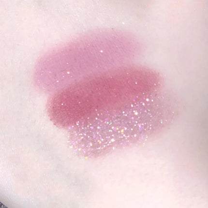 Dream Glittering Purple Eyeshadow Glitter Pearlescent Highlighter Makeup Monochrome Glossy Shiny Eye Shadow Palette