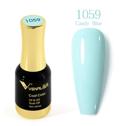 VENALISA 12ml Fabulous Pink Nails Crystal Lacquer CANNI Nail Art Glitter Pearl Diamonds Soak off Platinum UV LED Gel Nail Polish