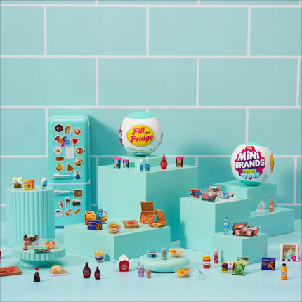 Mini Brands Fill The Fridge Mini Minis Blindbox Toy Collectible Miniature Surprise Toy