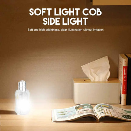 Mini Portable EDC Flashlight USB Rechargeable Zoomable Torch Powerful Pocket Flashlight with White,Yellow and 395nm UV Lamp