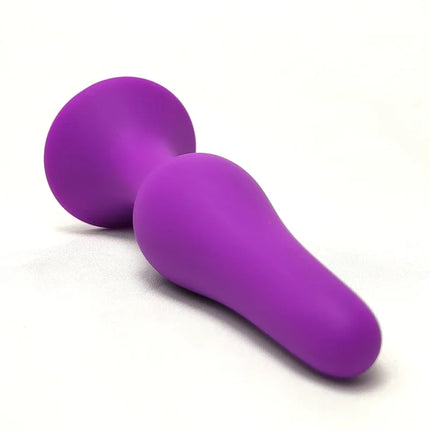 Multi-size Silicone Butt Plug Dilator G-spot Massage Toy Suction Cup Design Adult Personal Products