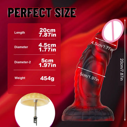 Sex Machine Sav Elastic Contraction Adapter for V-U-LOCK Attachments Dildo Saber Jigsaw Reciprocating Saw A Large Animal Dildo
