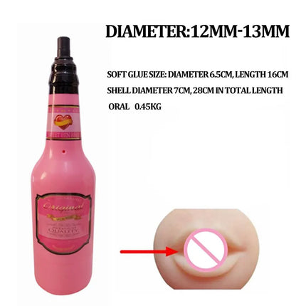FREDORCH Sex Machine Attachments Fascia Gun Massage Head to Silicone Dildo Sex Toys for Men Women Vibrators Penis Masturbation