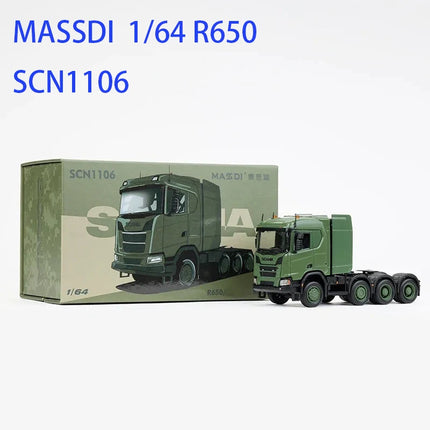MASSDI Alloy 1/64 Scale SCN1106  SCN1110 Tow Truck/Hummer H1 M1151/Gaz Tiger TANK Alloy Car Model Holiday Gifts Toys