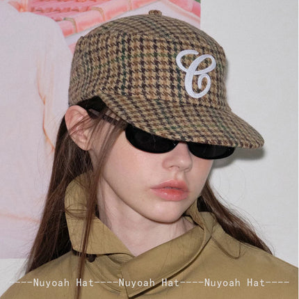 New Men Women Retro Letters Thousand Bird Leopard Print Baseball Hats Sunshade Flat Top Versatile Personal Peaked Caps Fashion