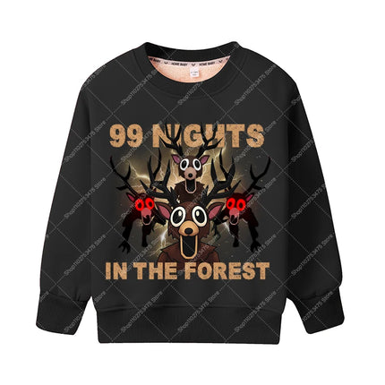 Anime 99 Nights in The Forest Fleece Sweatshirt - Kids