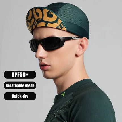 NEW Quick-drying Cycling Hat Helmet Liner Lightweight Sports Caps Breathable Sweat-absorbing Road Bicycle Cap
