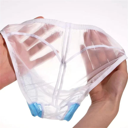 New Transparent Sexy Briefs Mens Pouch Underwear Smooth Ultra-thin Men Panties Swimwear Low-waist Breathable Youth Трусы Мужские