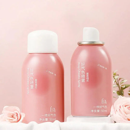 New Liquid Powder Blusher Rosy Cheeks Spray 30ml Waterproof Facial Shadow Highlight Nose Lasting Brightening Rouge Student Girl