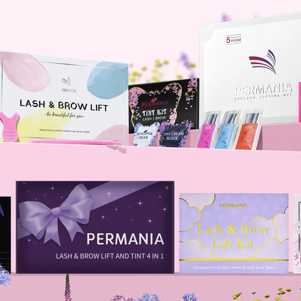 PERMANIA 10-12 Minutes Sachet Lifting Brow Lamination Kit Calia Perm And Fixation Individual Package Eyebrow Lifting Tools