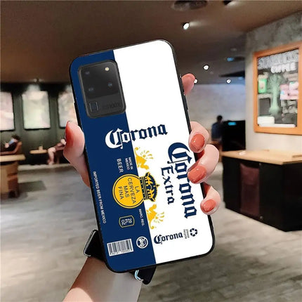 Corona Extra Beer Phone Case For Samsung S 24 Fe 25 Ultra Plus 20 Lite 21 30 22 23 24 22 Ultra 5G Fundas