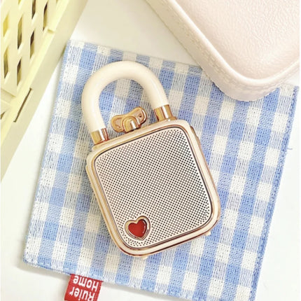 Divoom Love Lock Bluetooth Wireless Speaker TWS Mini Music Player Valentine's Day Gift Confession Phonograph Recorder