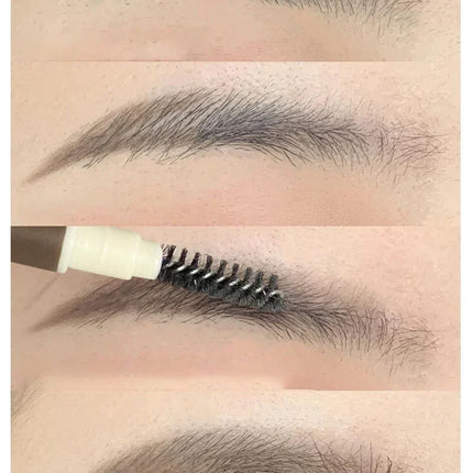 1PC Waterproof Double-Ended Eyebrow Pencil Ultra Fine Eyebrow Pencil Sweat-proof Long Lasting Professional Eye Makeup Cosmetics