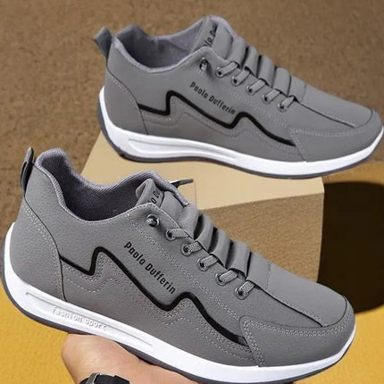 Autumn New Style 2025 Breathable Casual Thick Bottom Lazy Man Sports Board Shoes Again Shoe Slip-On Men's Shoes Comfortable Sne...