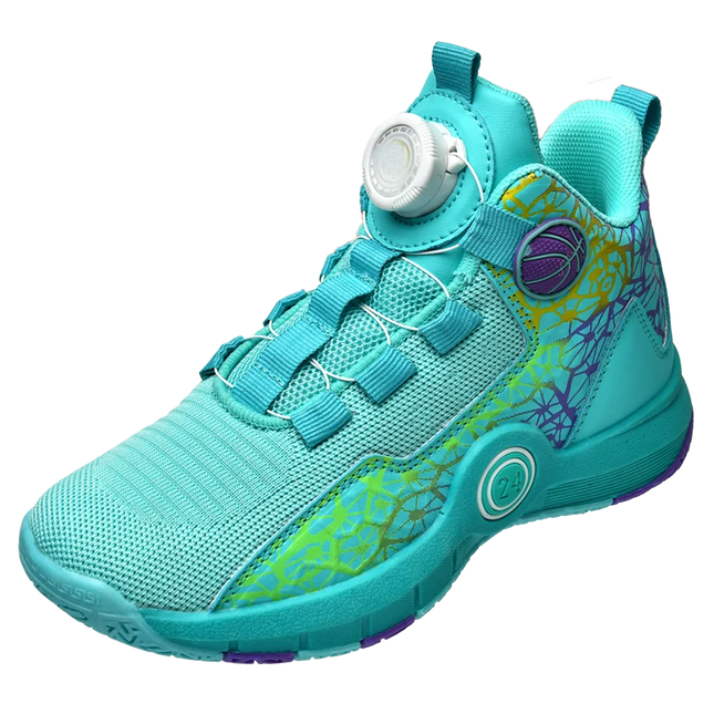 Children Basketball Shoes Original Design 2024 New Indoor Field Training Sports Shoes Comfortable Boy Basketball Shoes for Kids