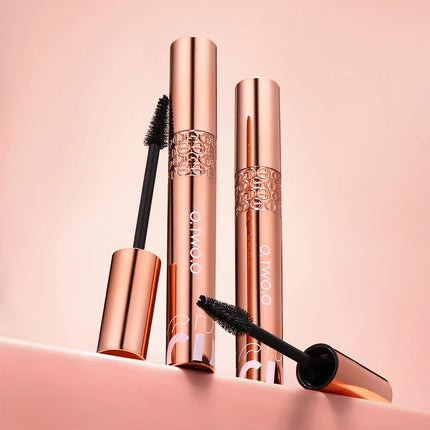 O.TWO.O Eyelash Mascara Lengthening Extension Eyelashes Thicker Waterproof 5D Silk Fiber Extra Volume Eye Mascara Cosmetics