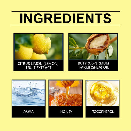 Honey Lemon Lip Balm Deep Moisturizing Prevent Lips From Drying Out and Cracking Repair Lip Barrier Daily Moisturizing Lip Balm