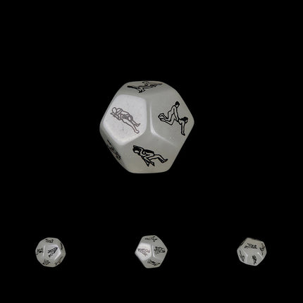 Sex Adult In The Dark Dice Game Love Humour Gambling Romance Erotic Craps Toy,