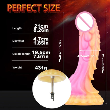 Sex Machine Sav Elastic Contraction Adapter for V-U-LOCK Attachments Dildo Saber Jigsaw Reciprocating Saw A Large Animal Dildo