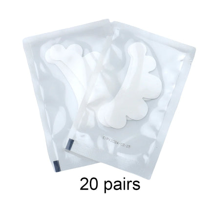 20/50Pairs Lash Extension Eye Stickers Hydrogel Patches Grafting Eyelashe Under Eye Pads Eyelashes Extension Lashes Tools Makeup