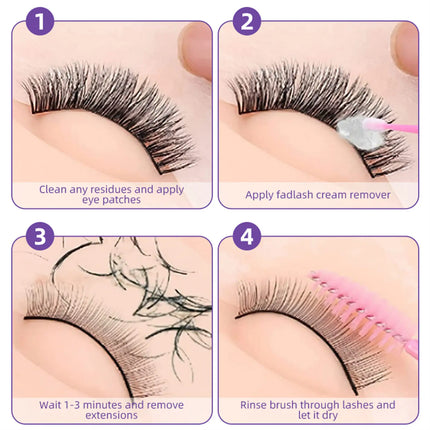 5g Mini Eyelash Extension Remover Cream Quickly And Easily Removes Eyelash Extension Adhesive For Lash Extension Sensitive Eyes