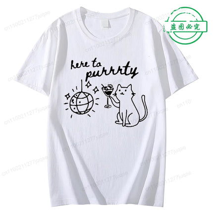 Getting Meowied Bachelorette Shirt Cat Themed Bach Party T-Shirts Cat Lovers Wedding T-Shirts Cat Bridal Girls Party Tee Tops