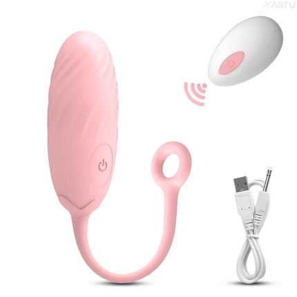 Powerful Wireless Remote Control Vibrating Egg Women Sexy Toy Wearable Clitoral G-Spot Stimulator Female Vibrator Adult Products